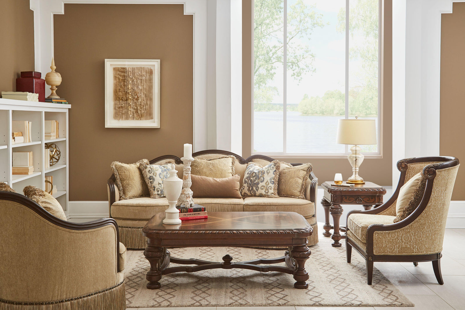 A.R.T. Furniture Giovanna Azure Matching Chair ACCENT + LOUNGE CHAIRS