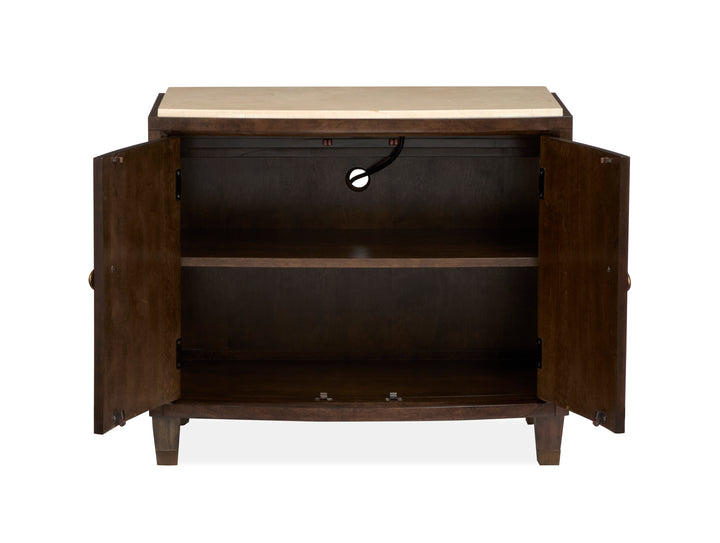 Rowan Espresso Door Nightstand - B5769-03