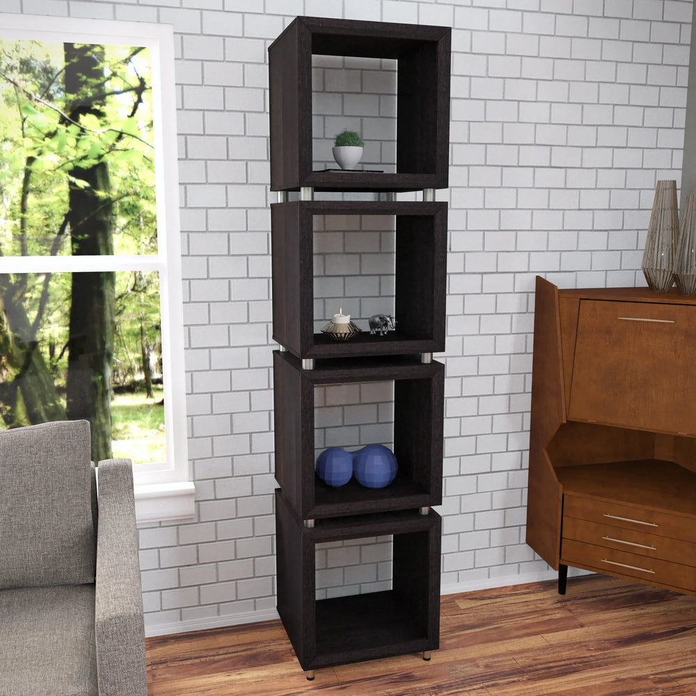Portgren 4-Tier Bookshelf - AmericanHomeFurniture