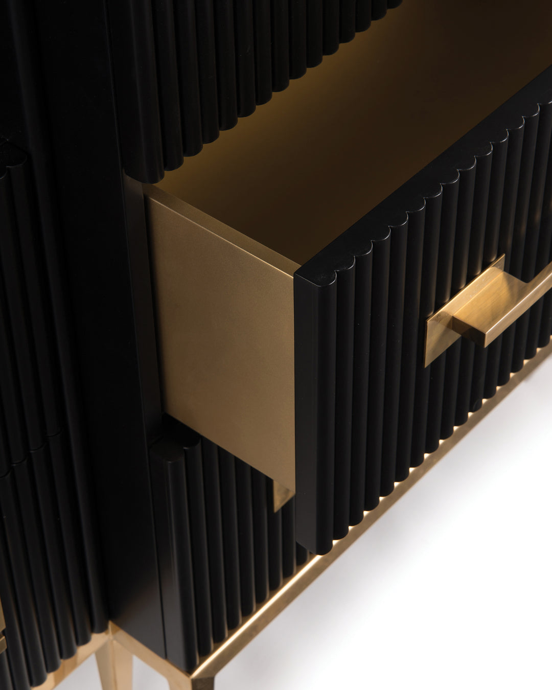 Black Satin Cabinet