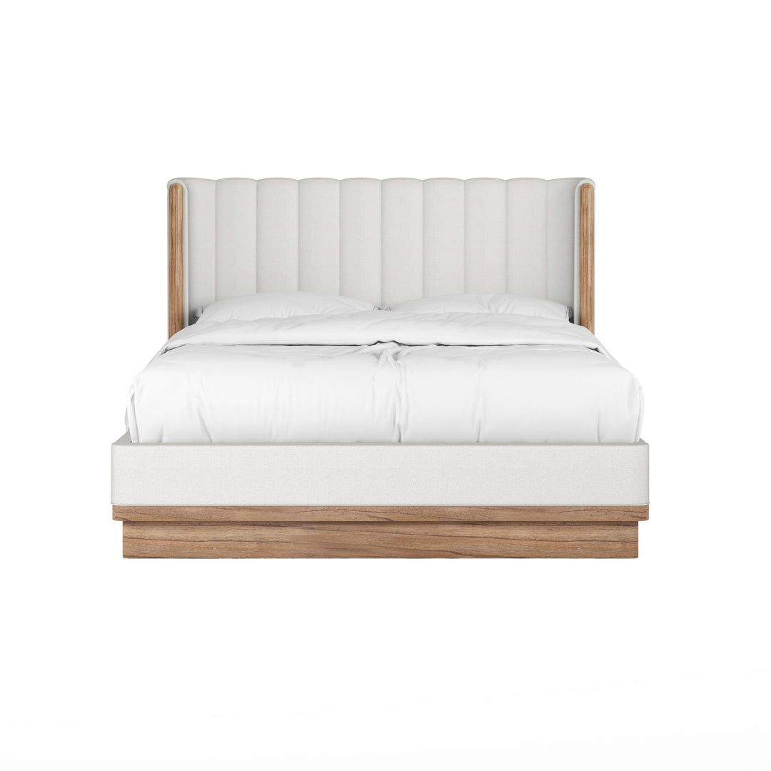 Portico-6/6 Upholstered Shelter Bed