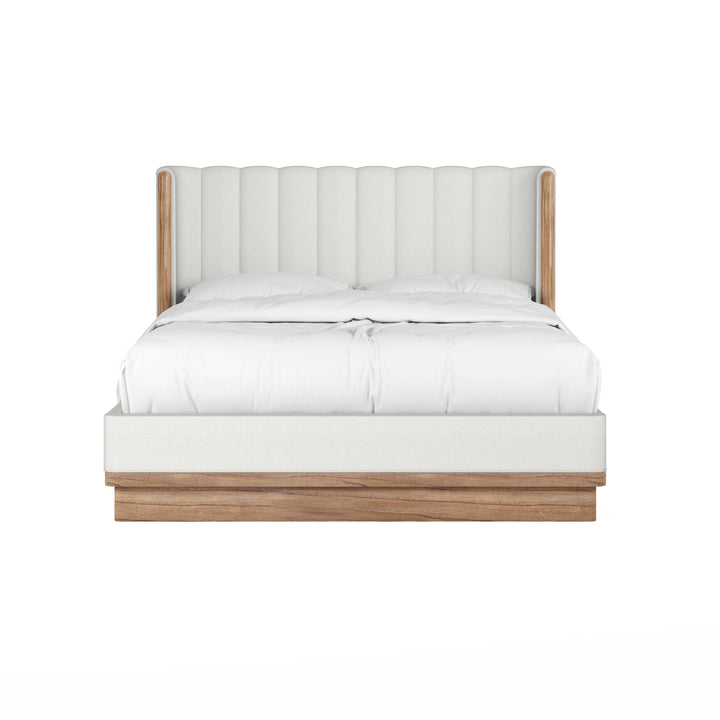 Portico-6/6 Upholstered Shelter Bed