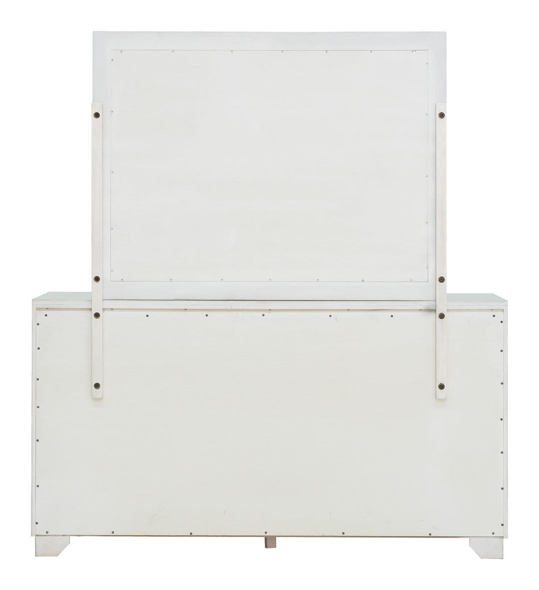 Camila Creamy White Dresser With Mirror - P269-BR-K7
