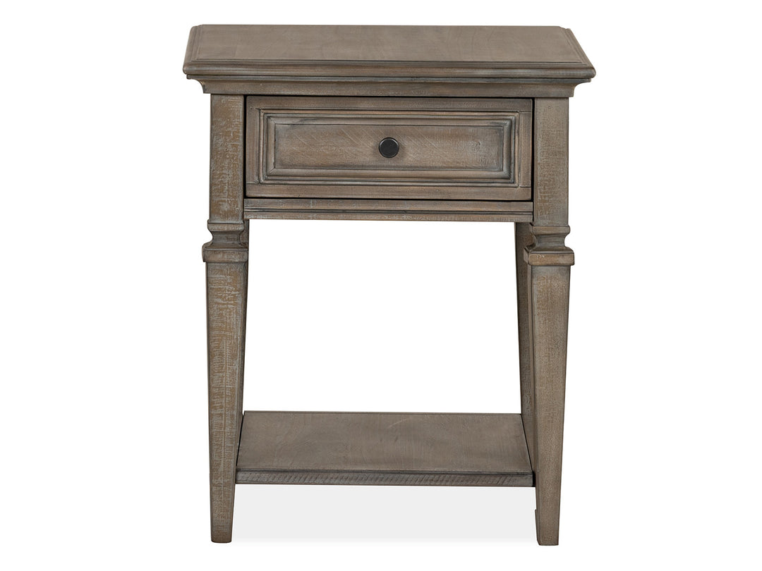 Lancaster Dovetail Grey Rectangular End Table - T4352-03