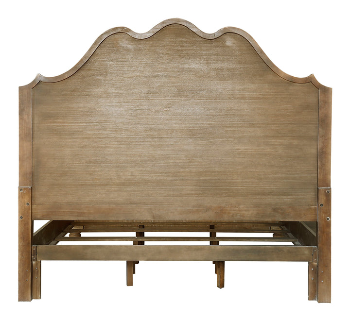 Weston Hills Flax Seed King Upholstered Bed - P293-BR-K3