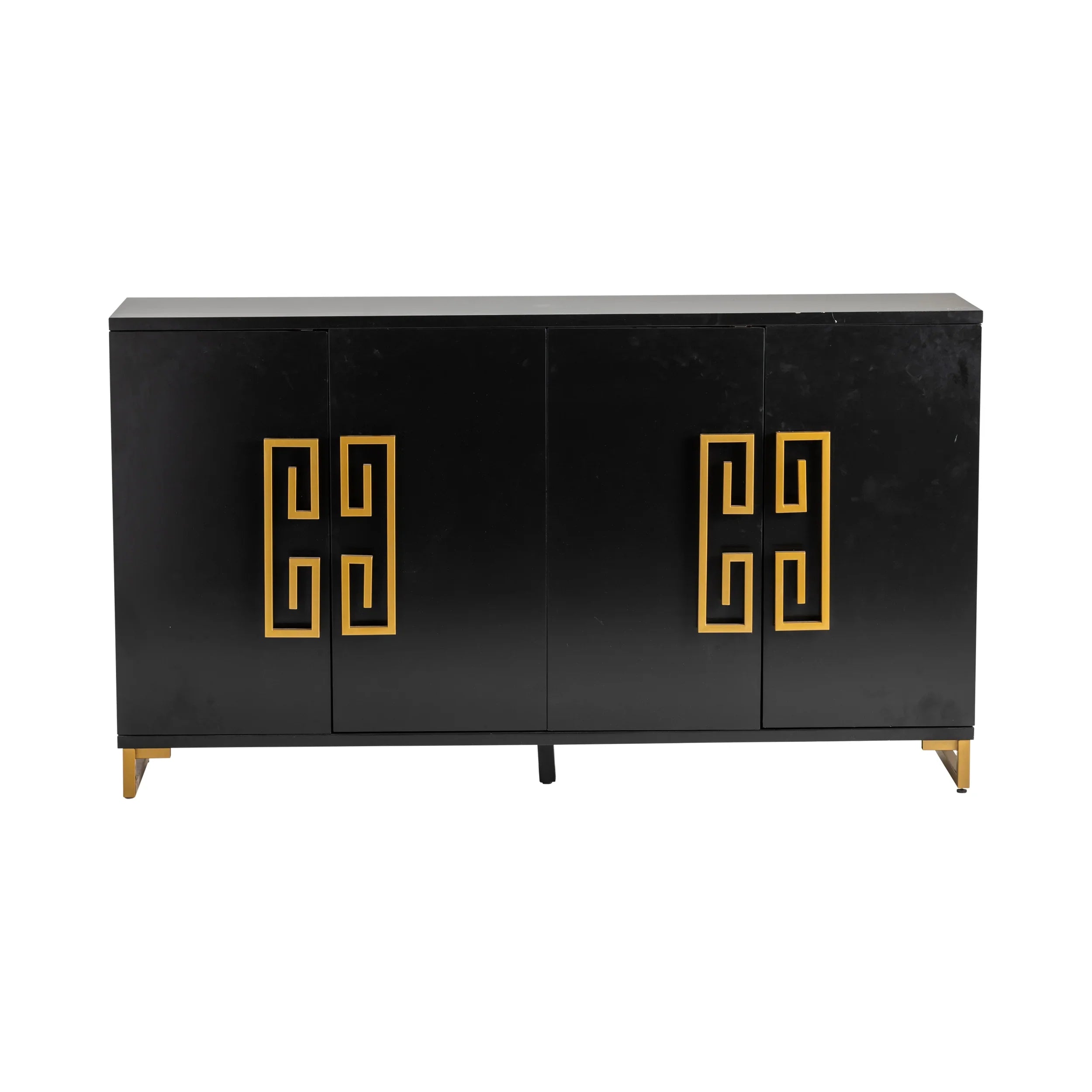 Crestview Collection Corinthian Media Credenza Sideboard - Thumbnail 5