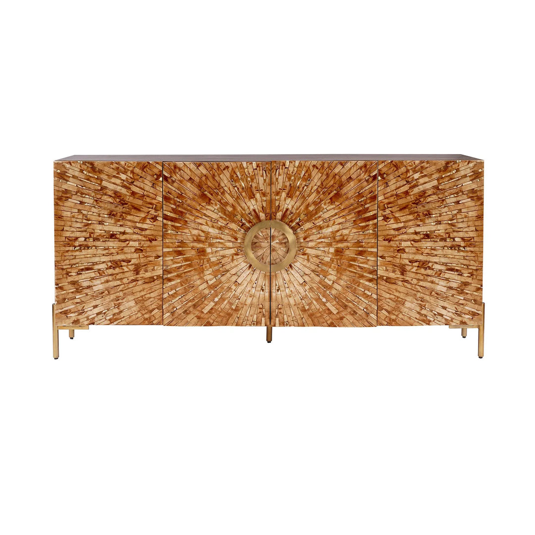 Safari Bone Inlay Sideboard - AmericanHomeFurniture