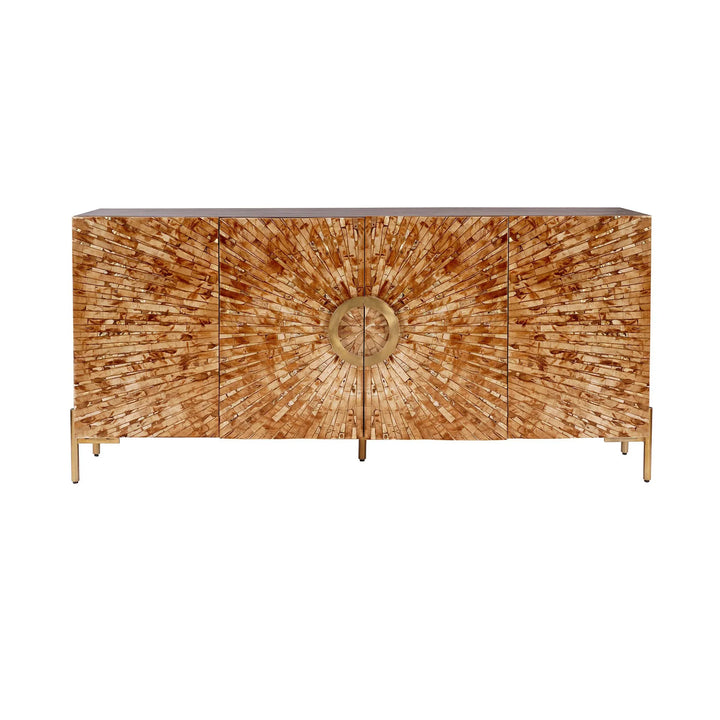 Safari Bone Inlay Sideboard - AmericanHomeFurniture