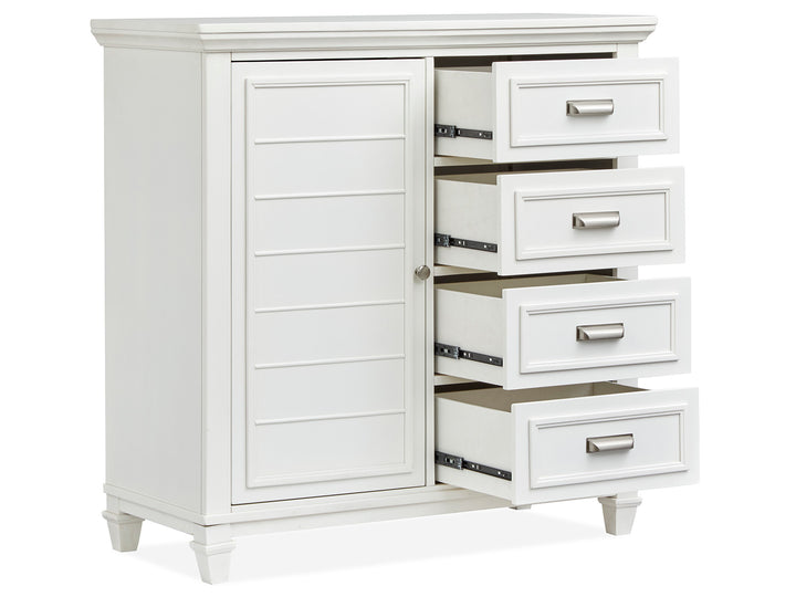 Charleston White Dove White Door Chest - B5611-13WH