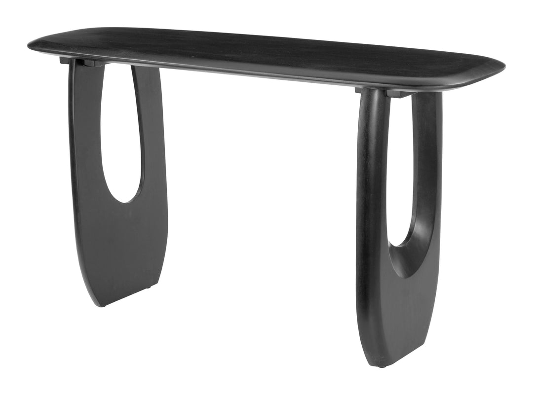 Arasan Console Table Black - AmericanHomeFurniture