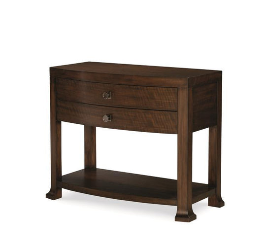 Century - Citation Cline Bowfront Nightstand - B1H-221 | American Home Furniture