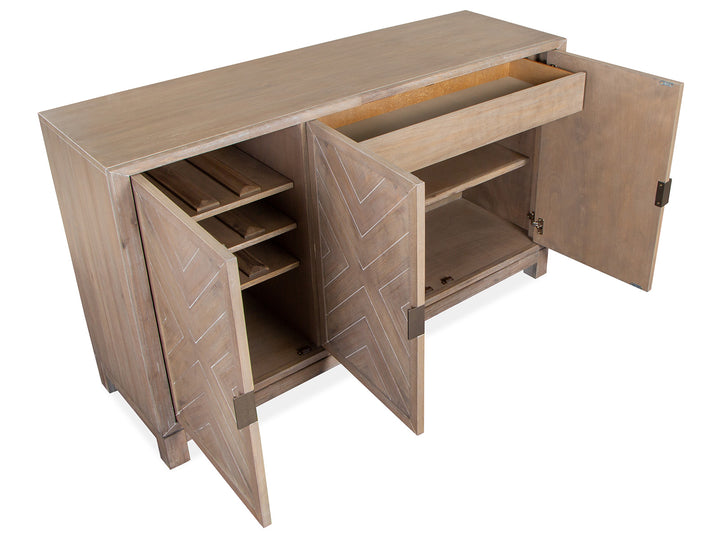 Ainsley Cerused Khaki Buffet - D5333-14