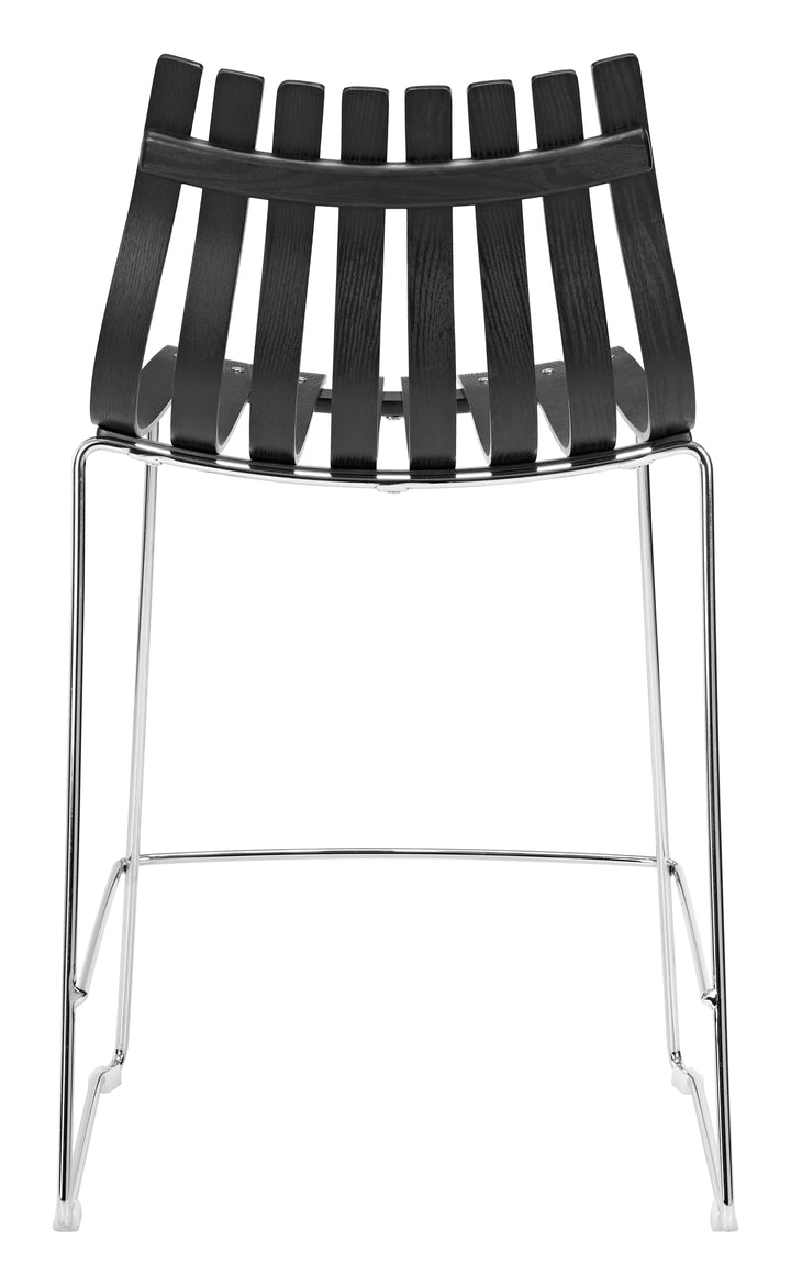 Beaufort Counter Stool (Set of 2) Black - 111177