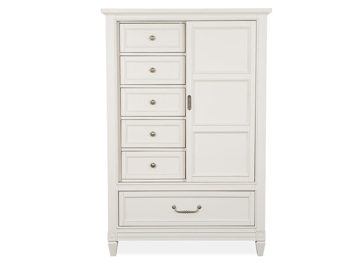 Willowbrook Egg Shell White Door Chest - B5324-13