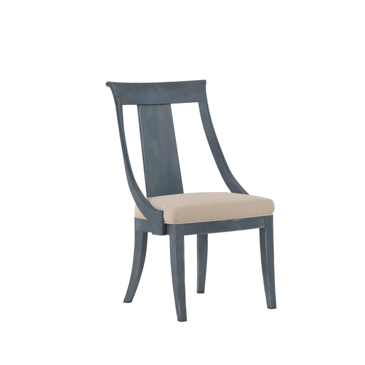 American Home Furniture | A.R.T. Furniture - Alcove Side Chair, Slate - Set of 2