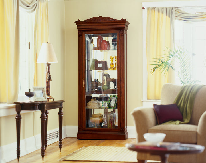 American Home Furniture | Howard Miller - Embassy Curio Cabinet