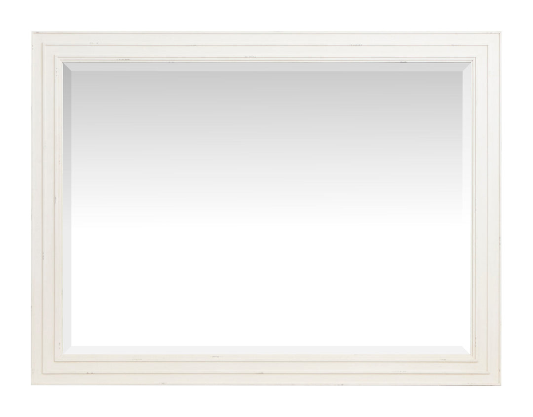 Echo Isles Sea Pearl And Driftwood Double Drawer Dresser With Landscape Mirror - B6310-2240