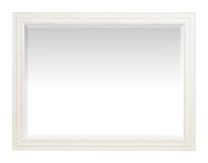 Echo Isles Sea Pearl And Driftwood Double Drawer Dresser With Landscape Mirror - B6310-2240