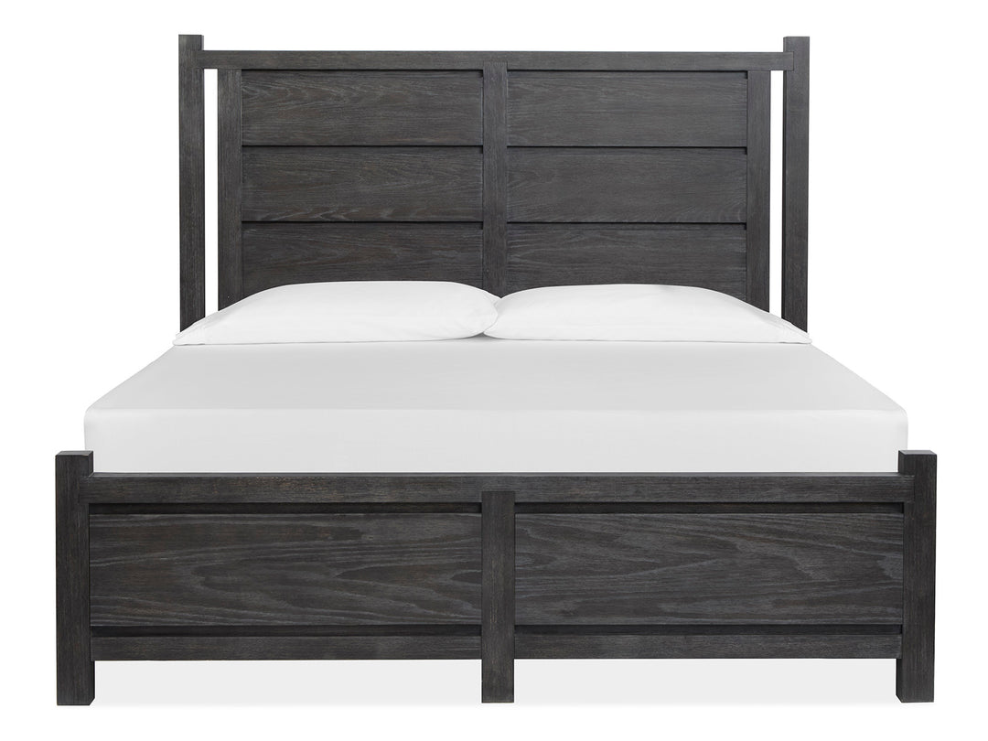 Plum Creek Ravenwood Black Queen Panel Bed - B5990-54