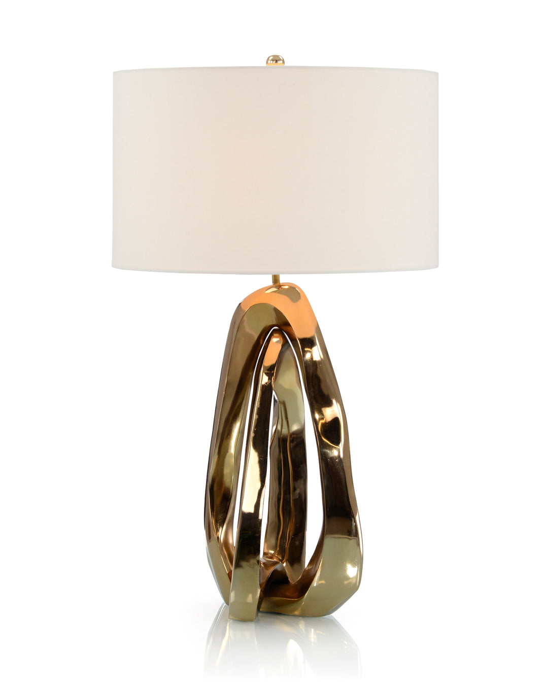 Amorphic Brass Table Lamp