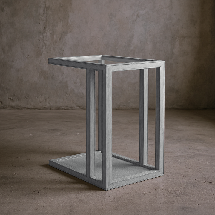 Glaze Small Table-Vintage Blue