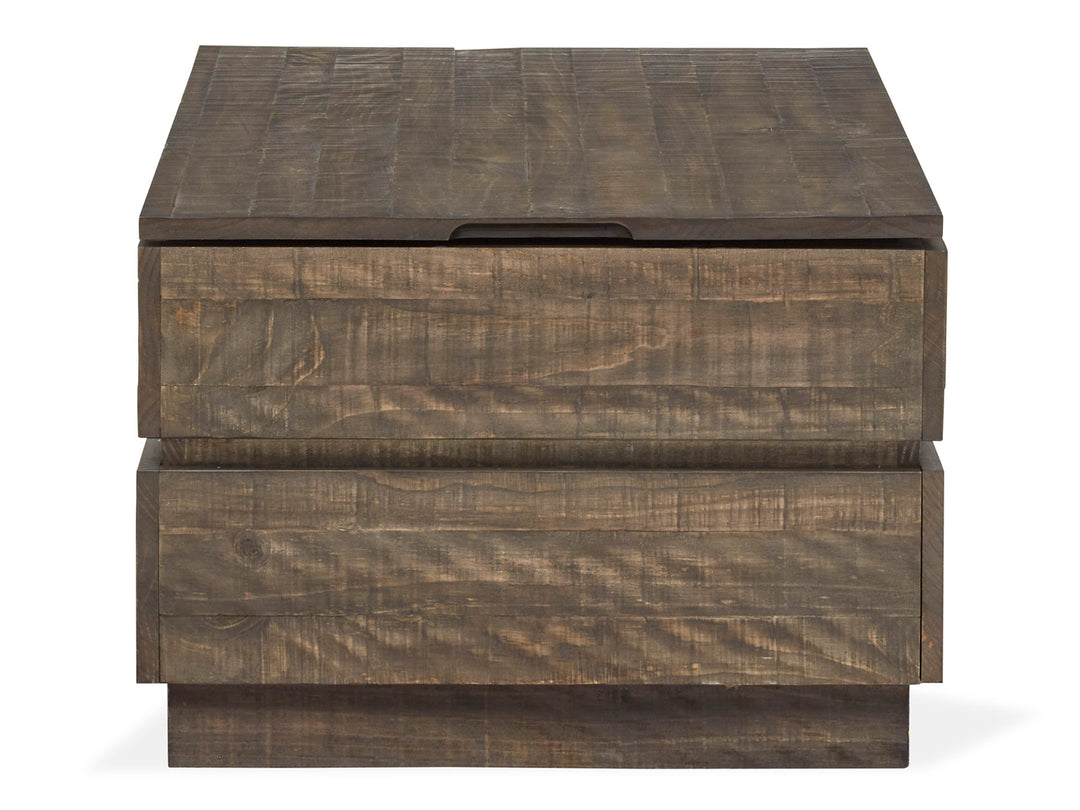 Baisden Tobacco Lift Top Storage Cocktail Table With Casters - T5194-50