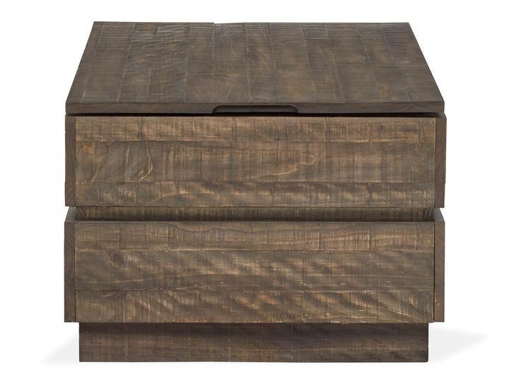 Baisden Tobacco Lift Top Storage Cocktail Table With Casters - T5194-50