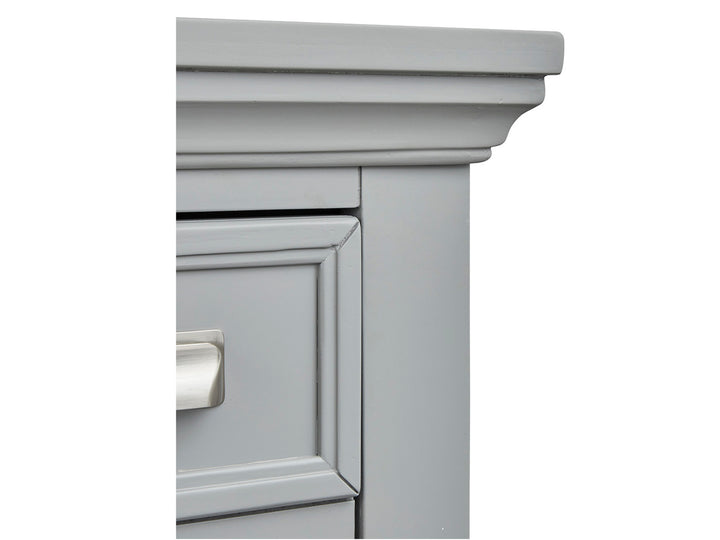 Charleston Harbor Gray Grey Door Chest - B5611-13GY