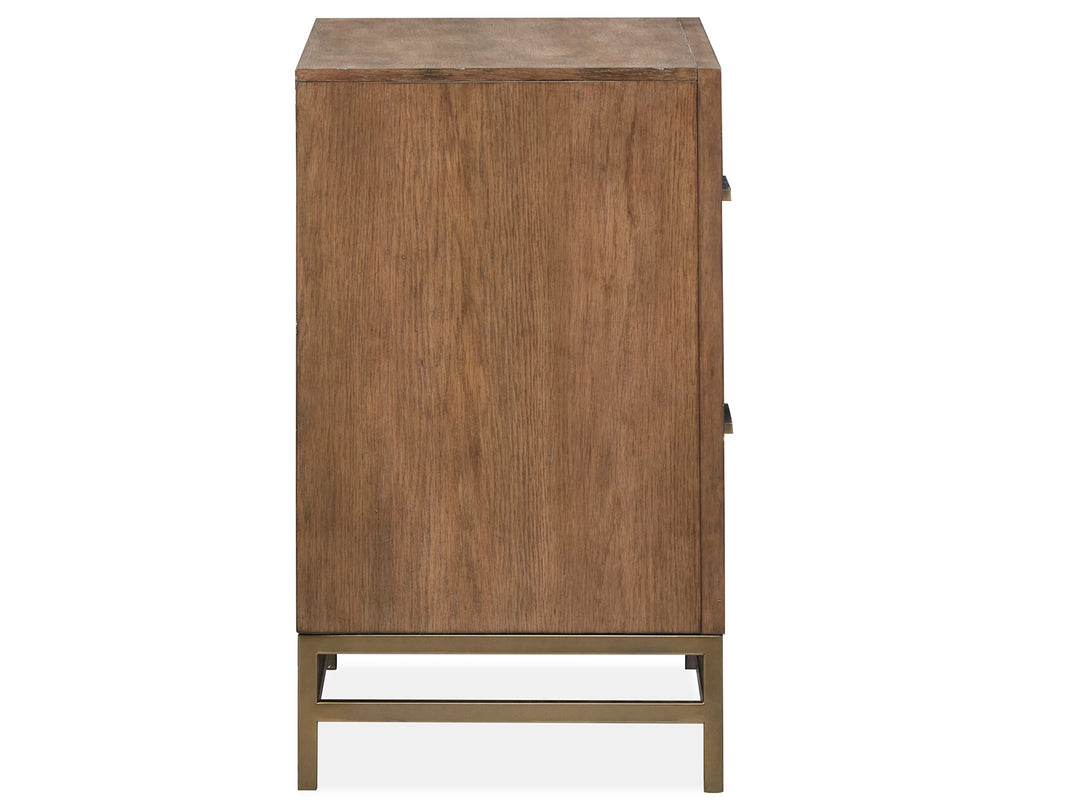 Lindon Belgian Wheat And Coffee Bean Drawer Nightstand - B5570-01