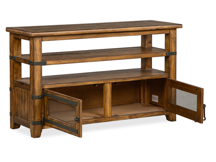 Chesterfield Farmhouse Timber Rectangular Sofa Table - T4717-73