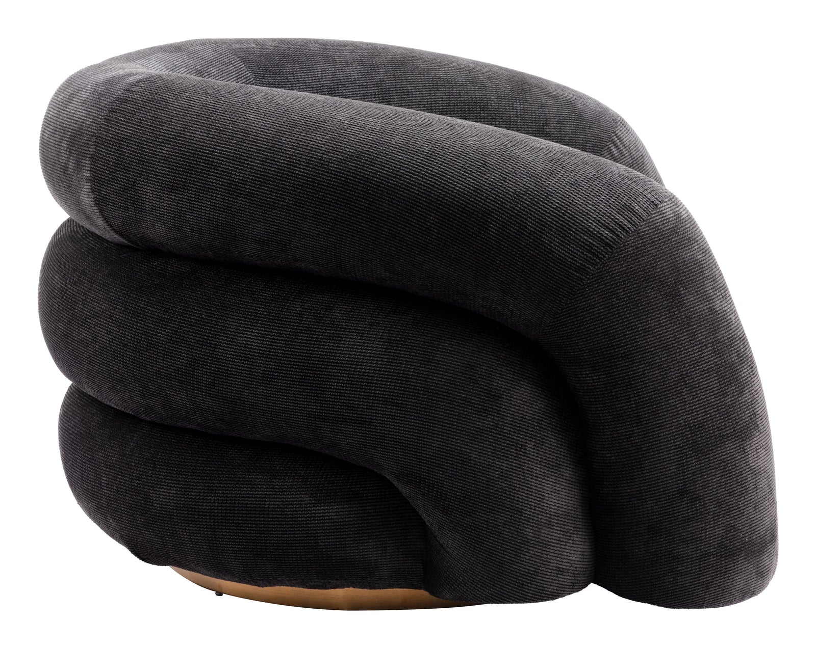 Zuo Havn Accent Chair Black ACCENT + LOUNGE CHAIRS