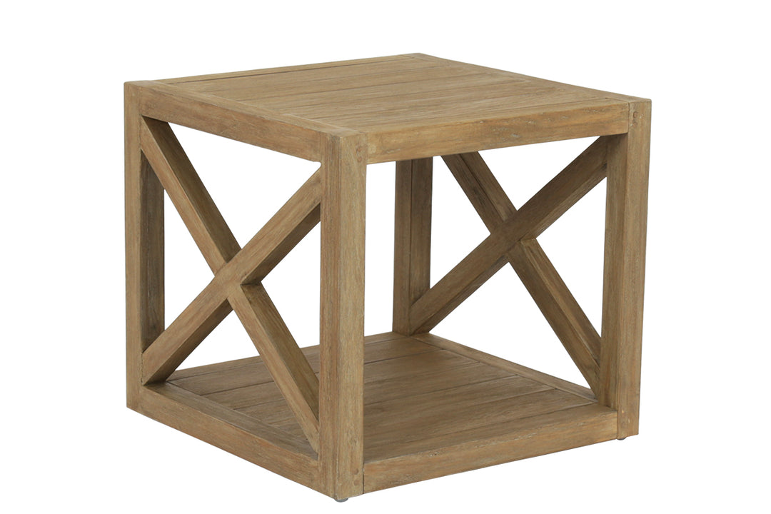 American Home Furniture | Sunset West - Coastal Teak X End Table