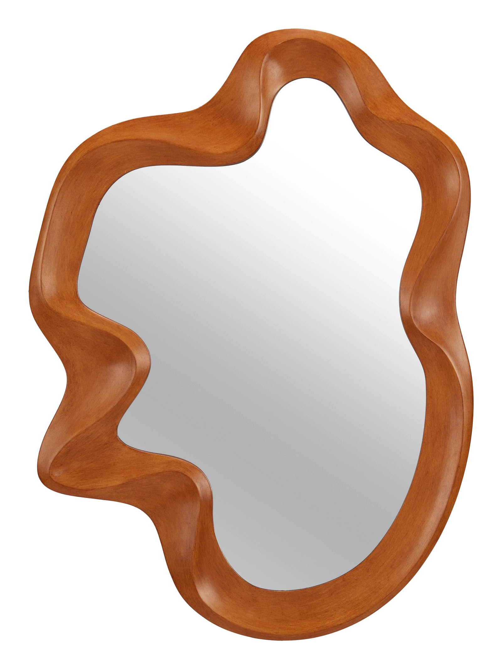 Zuo Foz Mirror Brown Wall Decor