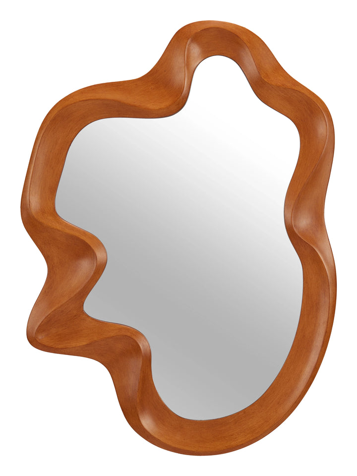 Foz Mirror Brown - AmericanHomeFurniture