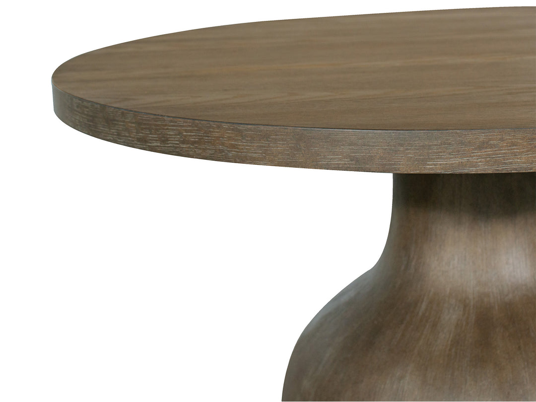 Bosley Lt. Brown Porpoise Round Cocktail Table - T5693-45