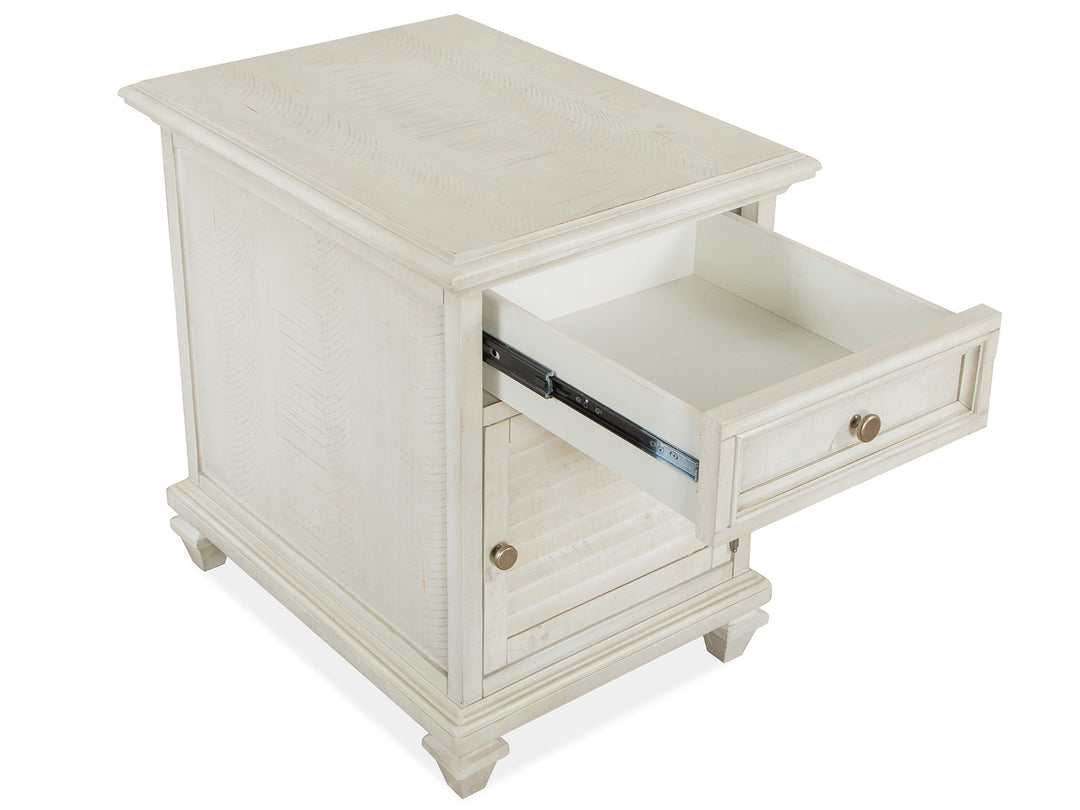 Newport Alabaster Chairside End Table - T5430-10