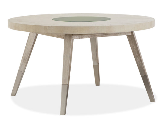 Lenox Acadia White Round Dining Table - D5490-24