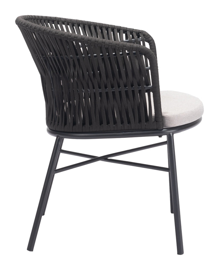 Freycinet Dining Chair (Set of 2) Black - AmericanHomeFurniture