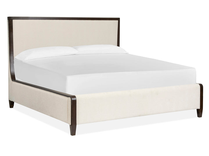 Rowan Espresso King Upholstered Panel Bed - B5769-65