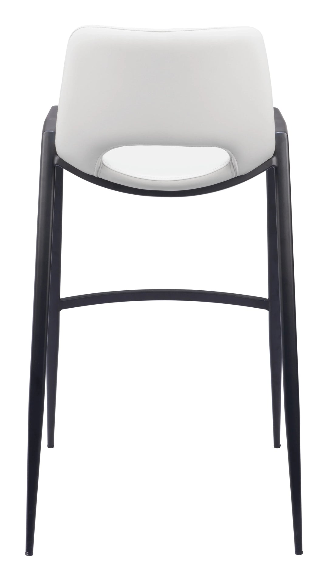 Desi Barstool (Set of 2) White - AmericanHomeFurniture
