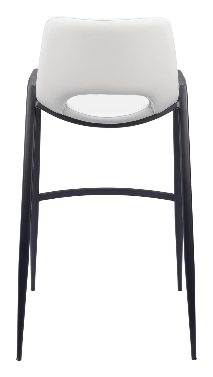 Desi Barstool (Set of 2) White - AmericanHomeFurniture