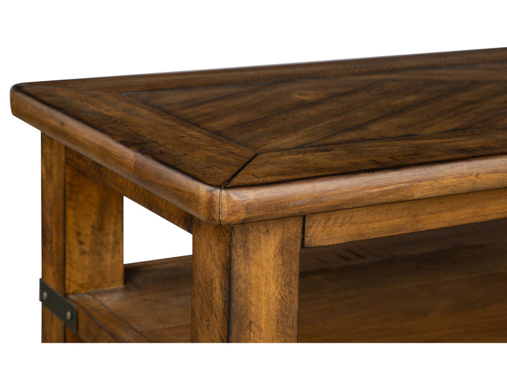 Chesterfield Farmhouse Timber Rectangular Sofa Table - T4717-73
