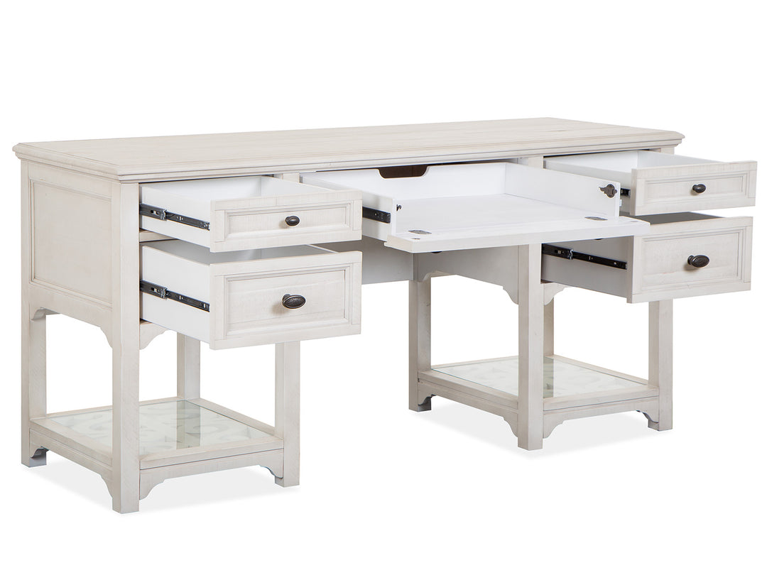 Bronwyn Alabaster Desk With Hutch - H4436-05