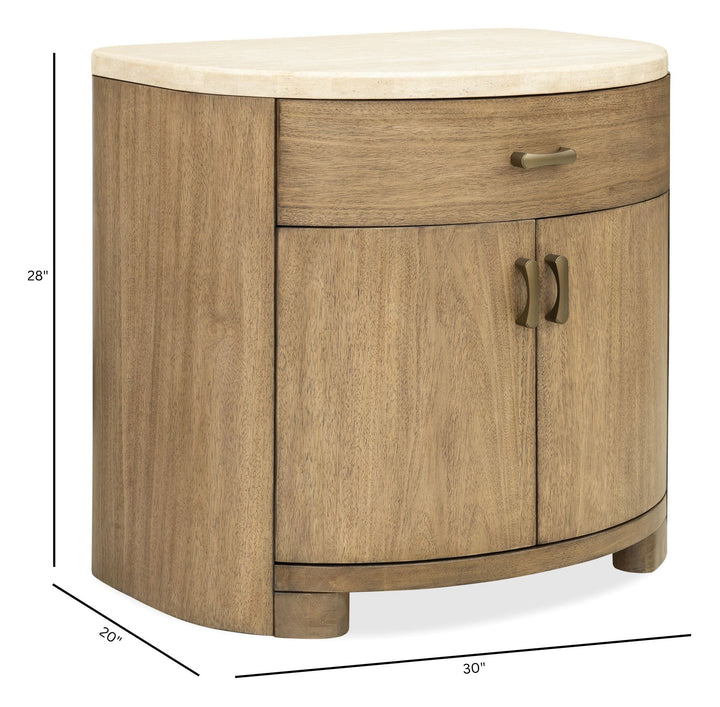 Leeza Brown Bachelor Chest - BP432-123