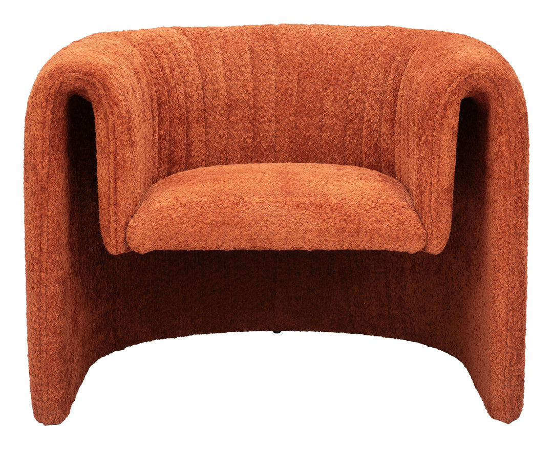 Viana Accent Chair Burnt Orange - AmericanHomeFurniture