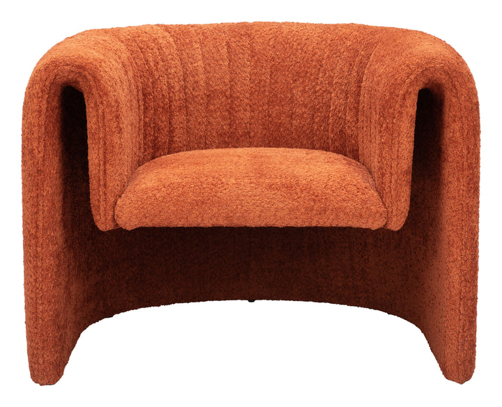 Viana Accent Chair Burnt Orange - AmericanHomeFurniture