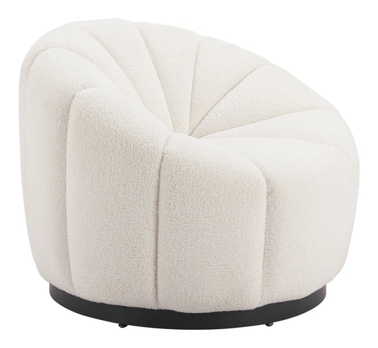 Zuo Bhutan Accent Chair Cream ACCENT + LOUNGE CHAIRS
