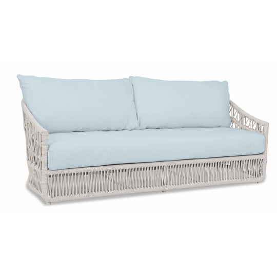 Dana Rope Sofa in Canvas Skyline w/ Self Welt
