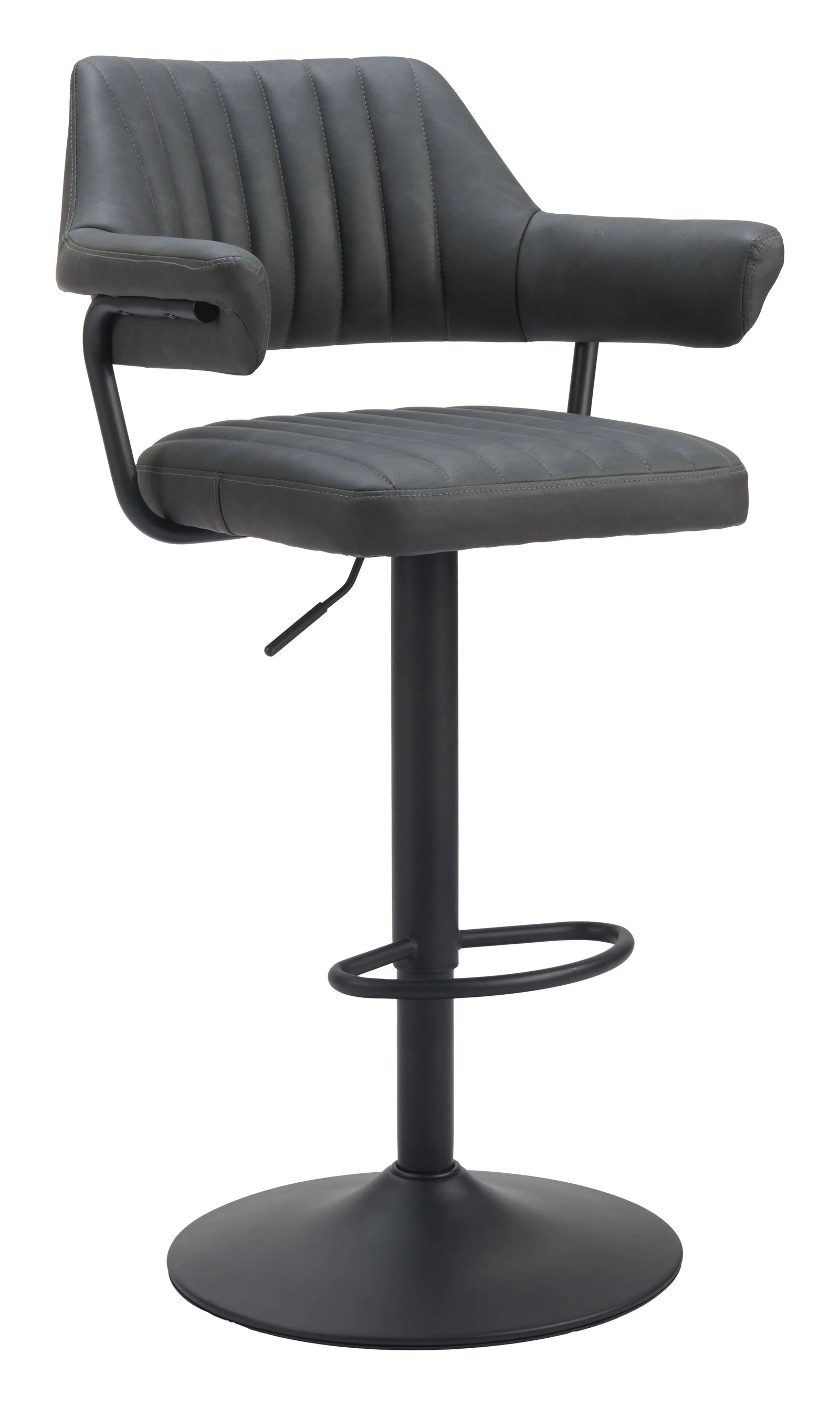 Zuo Erret Barstool Gray BAR STOOLS + COUNTER STOOLS