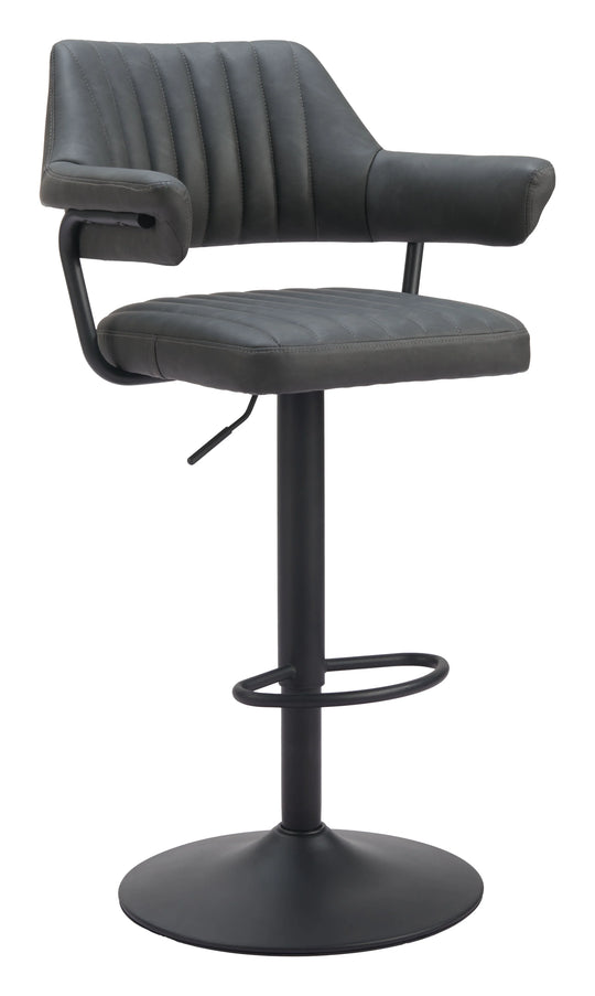 Zuo Erret Barstool Gray BAR STOOLS + COUNTER STOOLS